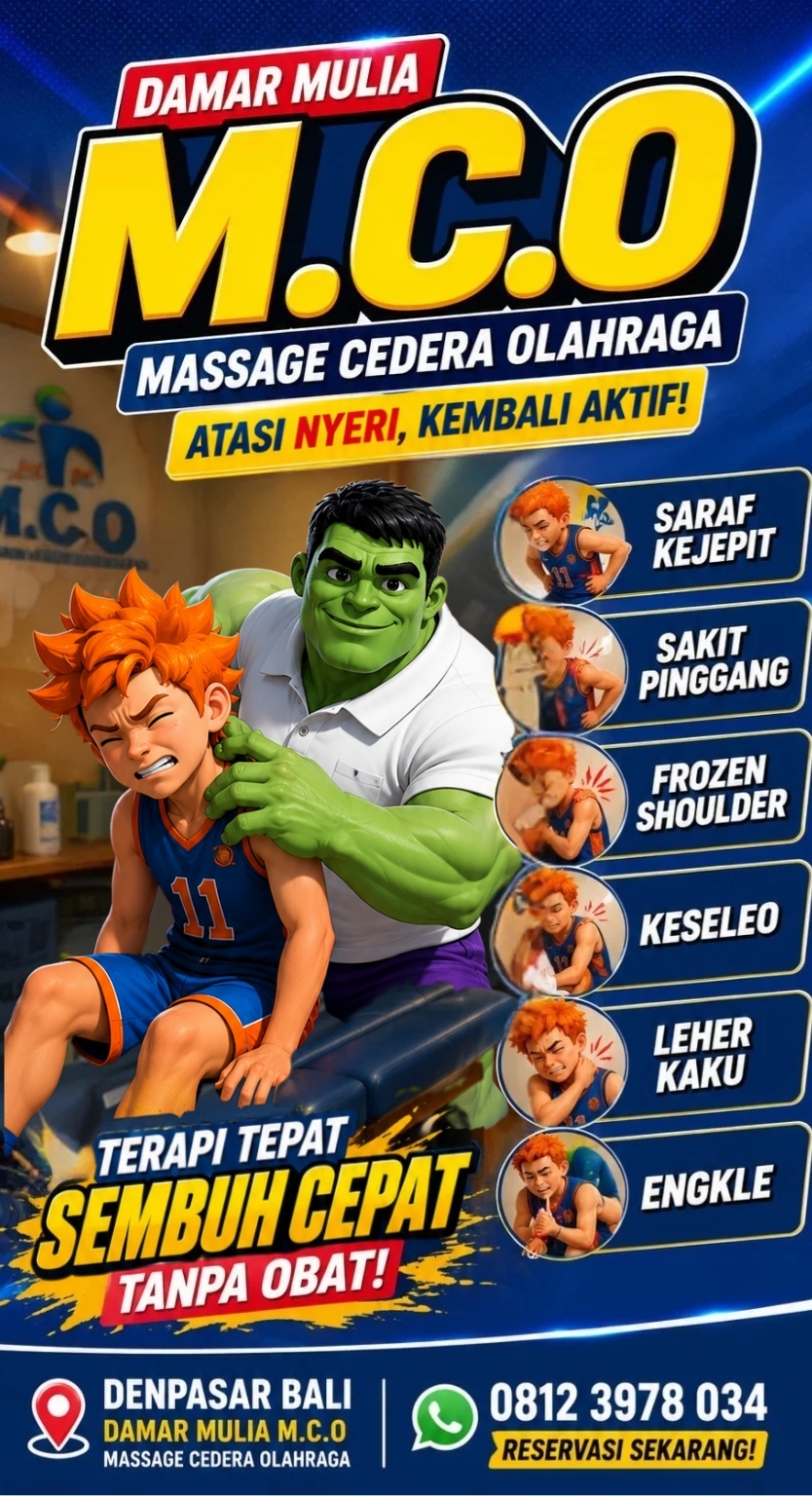 Logo M.C.O Massage Cidera Olahraga